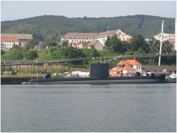 HMS Otus w Sassnitz