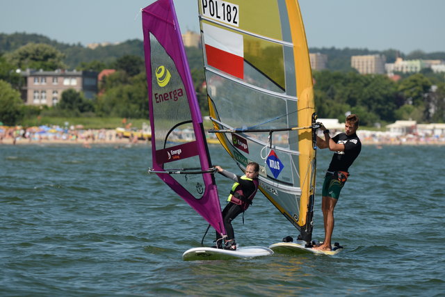 Trening z Malgorzata Bialecka i Pawlem Tarnowskim