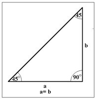 Trójkąt prostokątny równoramienny