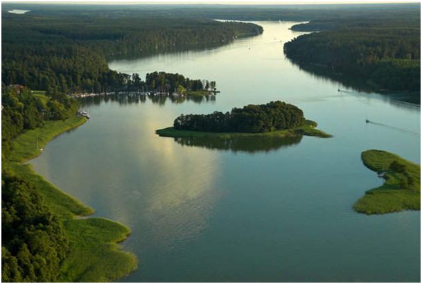 Widok na Wierzbę - Mazury